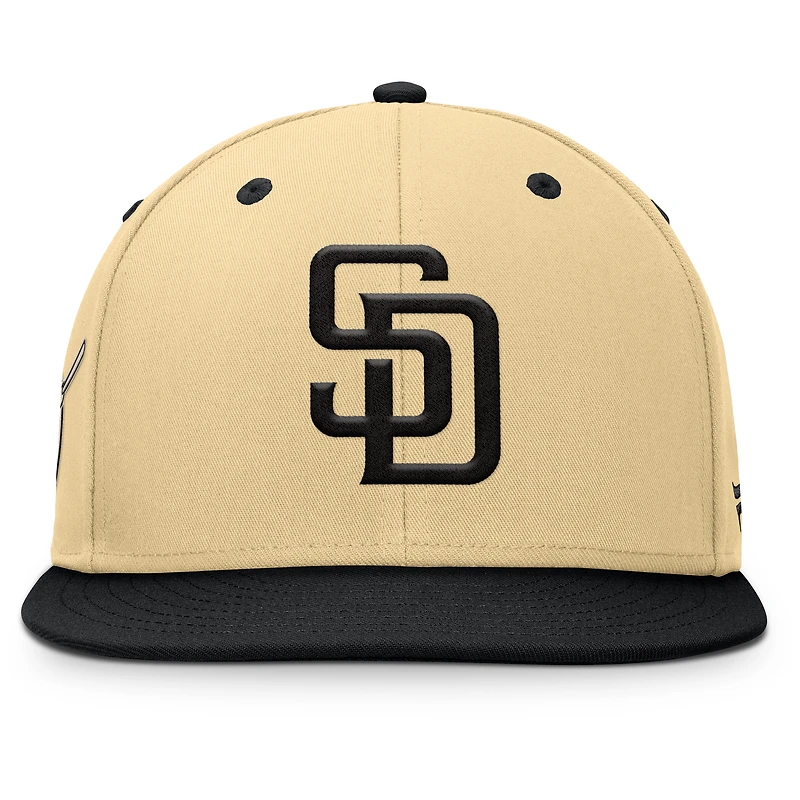 Casquette ajustable Fanatics kaki pour homme des Padres de San Diego Duel