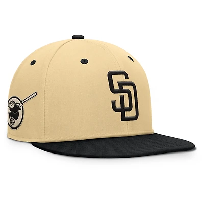 Casquette ajustable Fanatics kaki pour homme des Padres de San Diego Duel