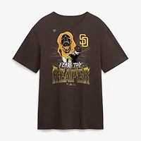 T-shirt Fanatics pour homme Mason Miller Brown San Diego Padres « Craignez la Faucheuse »