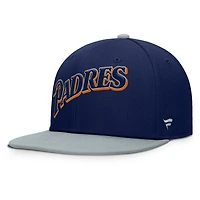 Men's Fanatics  Navy/Gray San Diego Padres Yard Fitted Hat