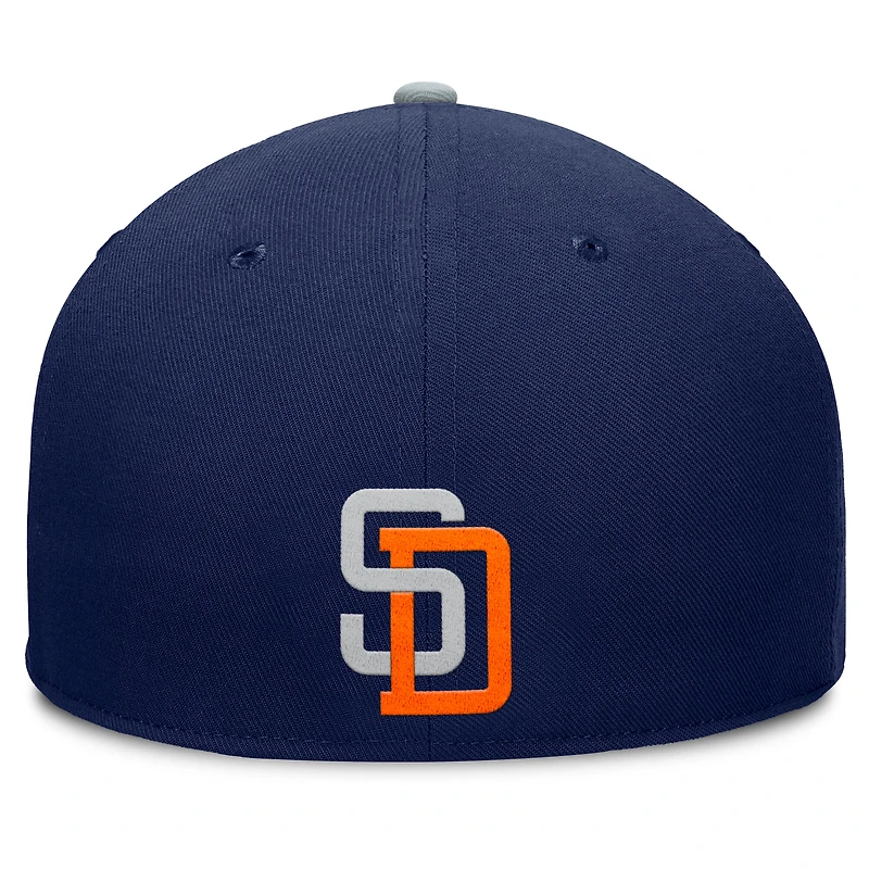 Men's Fanatics  Navy/Gray San Diego Padres Yard Fitted Hat