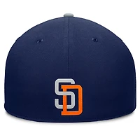 Men's Fanatics  Navy/Gray San Diego Padres Yard Fitted Hat