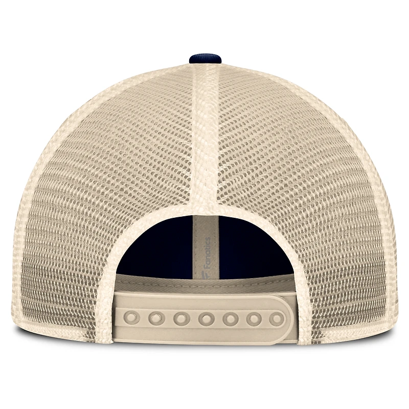 Casquette ajustable en maille Eastbound de la collection Cooperstown des Padres de San Diego pour hommes Fanatics bleu marine/naturel