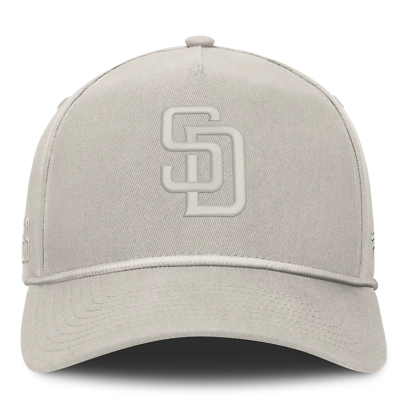 Casquette ajustable Fanatics Stone San Diego Padres Undertone A-Frame pour homme