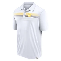 Men's Fanatics White San Diego Padres Victory For Us Interlock Polo