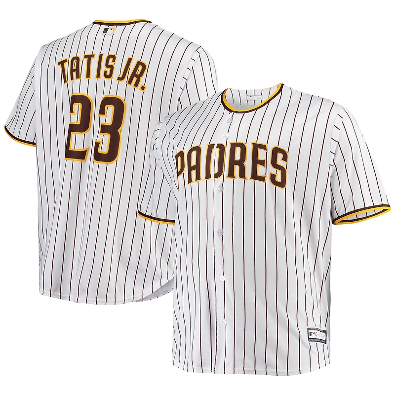 Maillot réplique de joueur Fernando Tatis Jr. blanc San Diego Padres Big & Tall pour homme