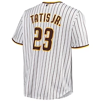 Maillot réplique de joueur Fernando Tatis Jr. blanc San Diego Padres Big & Tall pour homme