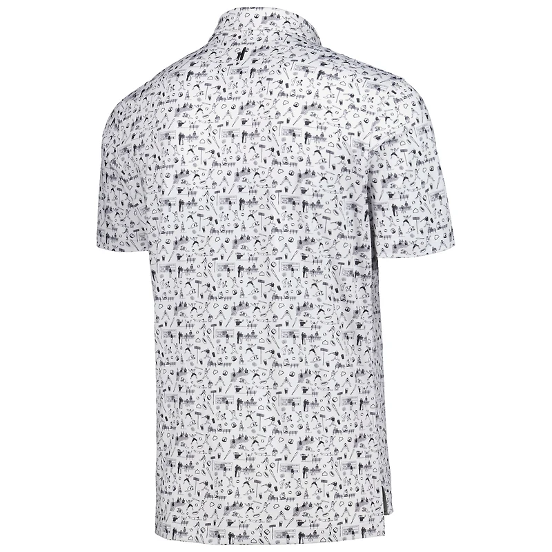 Men's johnnie-O Black San Diego Padres Ballpark Polo