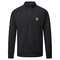 Men's Levelwear  Black San Diego Padres Form Insignia 2.0 Full-Zip Jacket