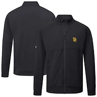 Men's Levelwear  Black San Diego Padres Form Insignia 2.0 Full-Zip Jacket