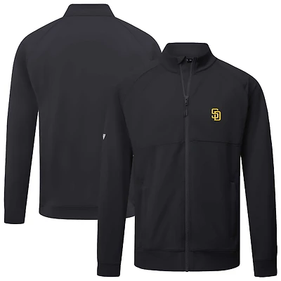 Men's Levelwear Black San Diego Padres Form Insignia 2.0 Full-Zip Jacket