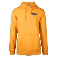 Sweat à capuche enfiler Levelwear Gold San Diego Padres Podium Rafters pour homme