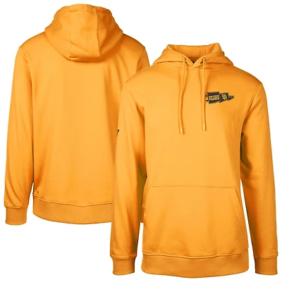 Sweat à capuche enfiler Levelwear Gold San Diego Padres Podium Rafters pour homme