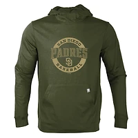 Men's Levelwear  Green San Diego Padres Thrive Pullover Hoodie