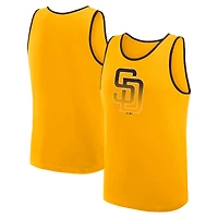 Men's Logo Athletic Gold San Diego Padres Unmatched Success Tank Top