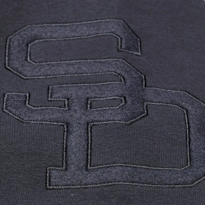 Sweat à capuche polaire noir Mitchell & Ness San Diego Padres Phantom pour homme