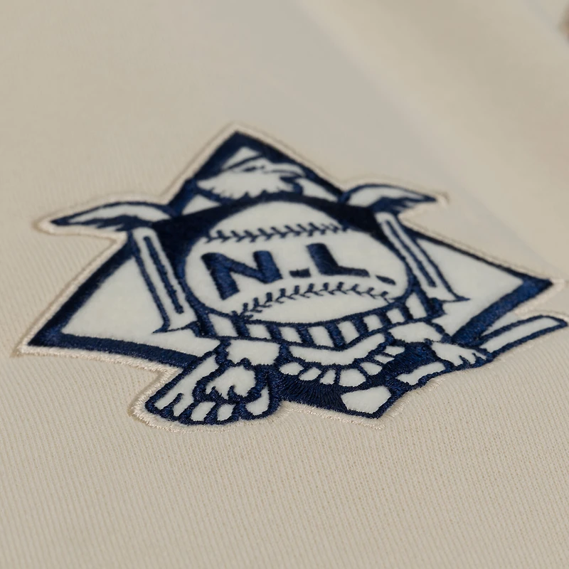 Men's Mitchell & Ness Cream San Diego Padres Yacht Rock Fleece Hoodie