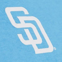 Men's Mitchell & Ness Light Blue San Diego Padres Insignia Fleece Sweatshirt