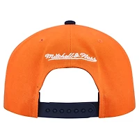 Casquette snapback basique Mitchell & Ness orange San Diego Padres Cooperstown Collection pour homme