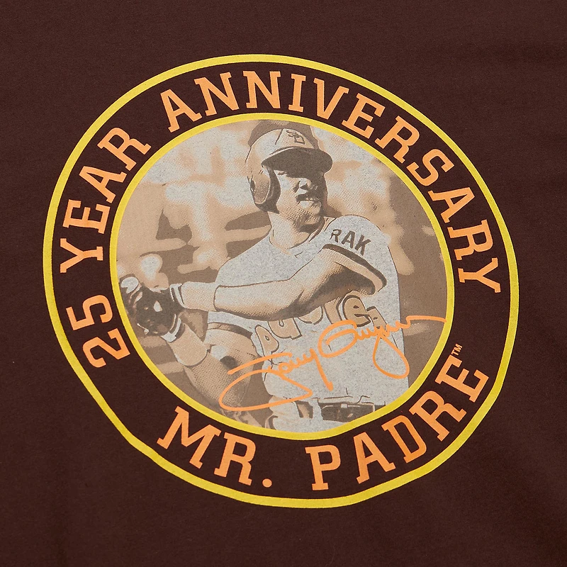 V100492 Padres Tony Gwynn MNC MLB Légendes Photo Joueur réel SST TEEMENGRA FC8198-SDPBROW