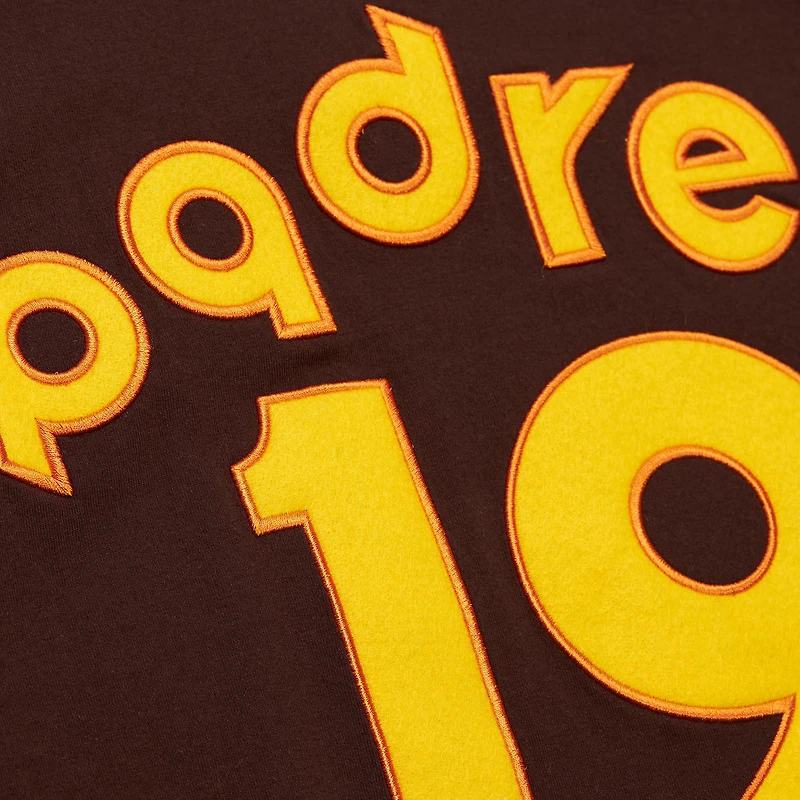V100492 Padres Tony Gwynn MNC MLB Légendes Photo Joueur réel SST TEEMENGRA FC8198-SDPBROW