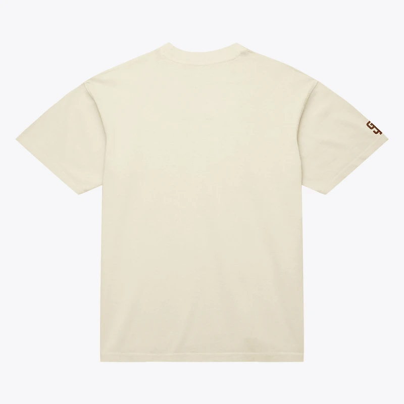 Men's Mitchell & Ness Tony Gwynn Cream San Diego Padres Cooperstown Collection Throwback Name Number T-Shirt
