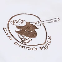 Sweat-shirt polaire arctique Mitchell & Ness blanc San Diego Padres pour homme
