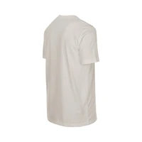 Men's New Era Beige San Diego Padres Lifestyle Coat of Arms Flocking T-Shirt