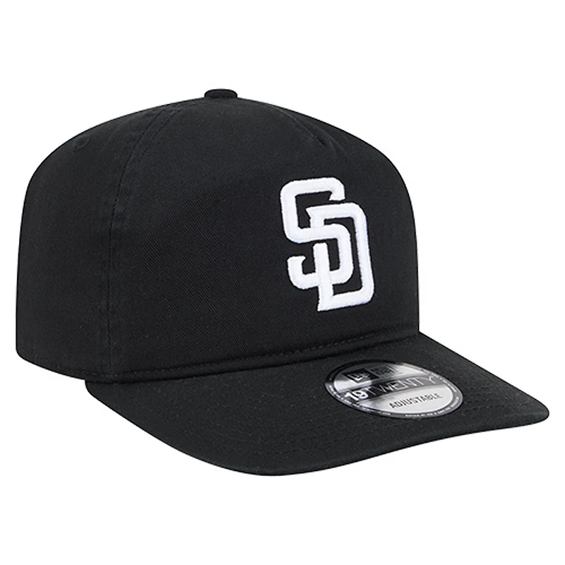 Men's New Era  Black/White San Diego Padres 19TWENTY Adjustable Hat
