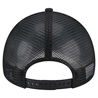 Casquette ajustable A-Frame Trucker 9FORTY San Diego Padres noire New Era pour homme