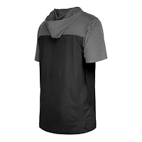 Men's New Era Black San Diego Padres Active Brushed Hoodie T-Shirt