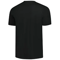 Men's New Era  Black San Diego Padres Bronze Logo with Cross Bats Established T-Shirt