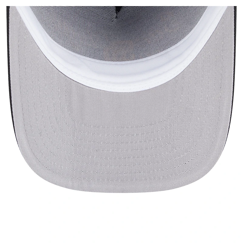 Casquette snapback 9FIFTY A-Frame noire New Era pour homme, motif chaînette des Padres de San Diego