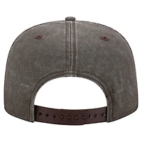 Casquette snapback New Era 9FIFTY noire pour homme, logo San Diego Padres City, style A-Frame.