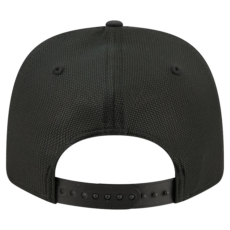 Men's New Era  Black San Diego Padres Floral Patch 9SEVENTY Adjustable Hat