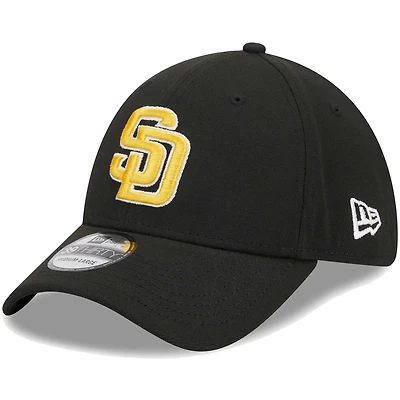 Casquette Flex 39THIRTY pour homme San Diego Padres Logo New Era noire