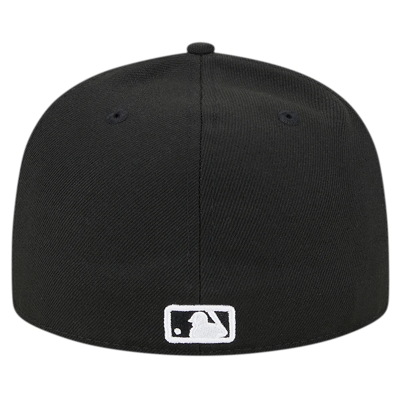 Casquette ajustée 59FIFTY noire avec logo des San Diego Padres New Era pour hommes