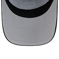 Casquette trucker New Era noire San Diego Padres, logo latéral 9FORTY, modèle A-Frame, ajustable.