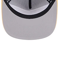 Men's New Era Black San Diego Padres Throwback Meshback Golfer Hat