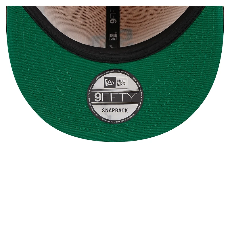 Casquette Snapback en velours côtelé rétro San Diego Padres marron/doré New Era pour homme