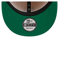 Casquette Snapback en velours côtelé rétro San Diego Padres marron/doré New Era pour homme