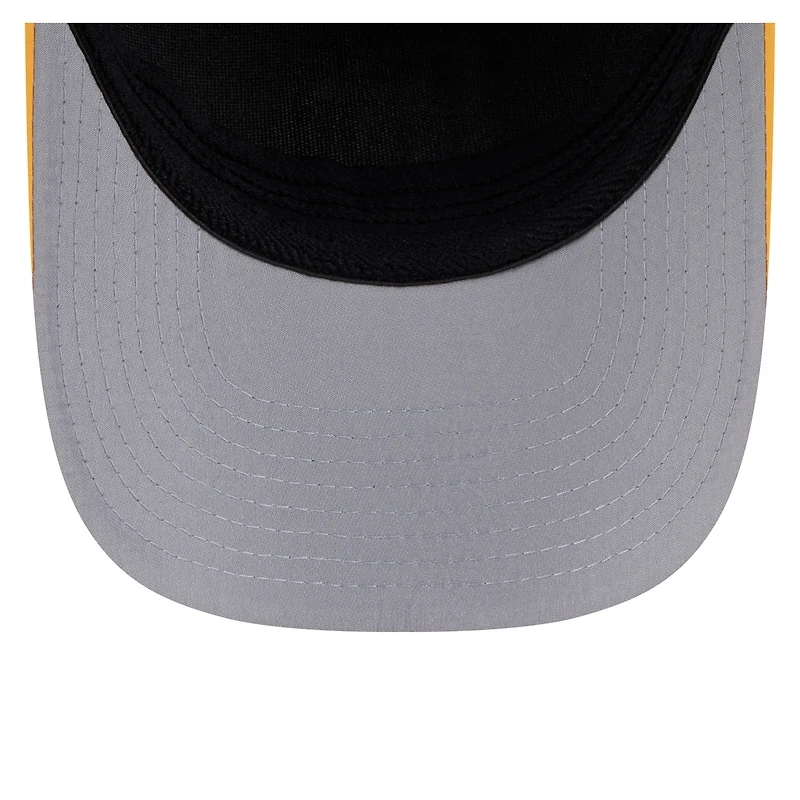 Men's New Era Brown/Gold San Diego Padres Rope M-Crown A-Frame 39THIRTY Flex Hat