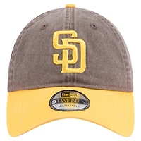 Men's New Era Brown/Gold San Diego Padres Select 9TWENTY Adjustable Hat
