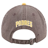 Men's New Era Brown/Gold San Diego Padres Select 9TWENTY Adjustable Hat