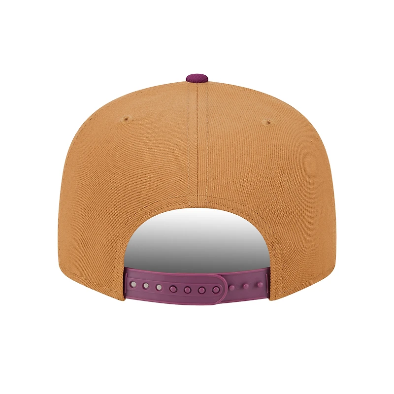 Men's New Era Brown/Purple San Diego Padres Color Pack Two-Tone 9FIFTY Snapback Hat