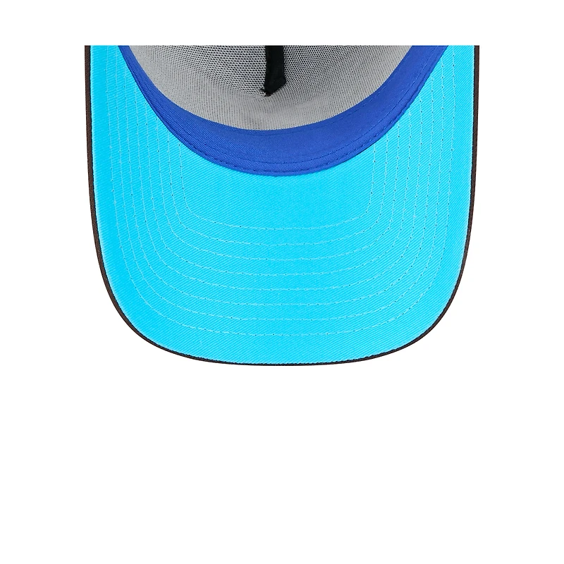 Casquette camionneur ajustable 9FORTY de la Big League Chew des Padres de San Diego de New Era pour homme, marron, 2025