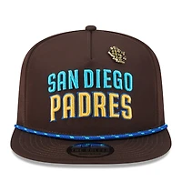 Casquette snapback marron New Era San Diego Padres 2025 Big League Chew Golfer pour homme