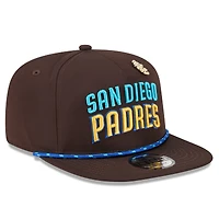 Casquette snapback marron New Era San Diego Padres 2025 Big League Chew Golfer pour homme
