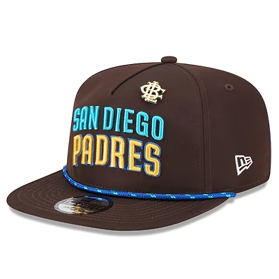 Casquette snapback marron New Era San Diego Padres 2025 Big League Chew Golfer pour homme