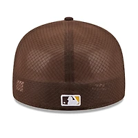 Men's New Era Brown San Diego Padres 2026 Batting Practice 59FIFTY Fitted Hat